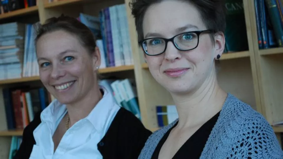 Helena Jernström and Karin Elebro
