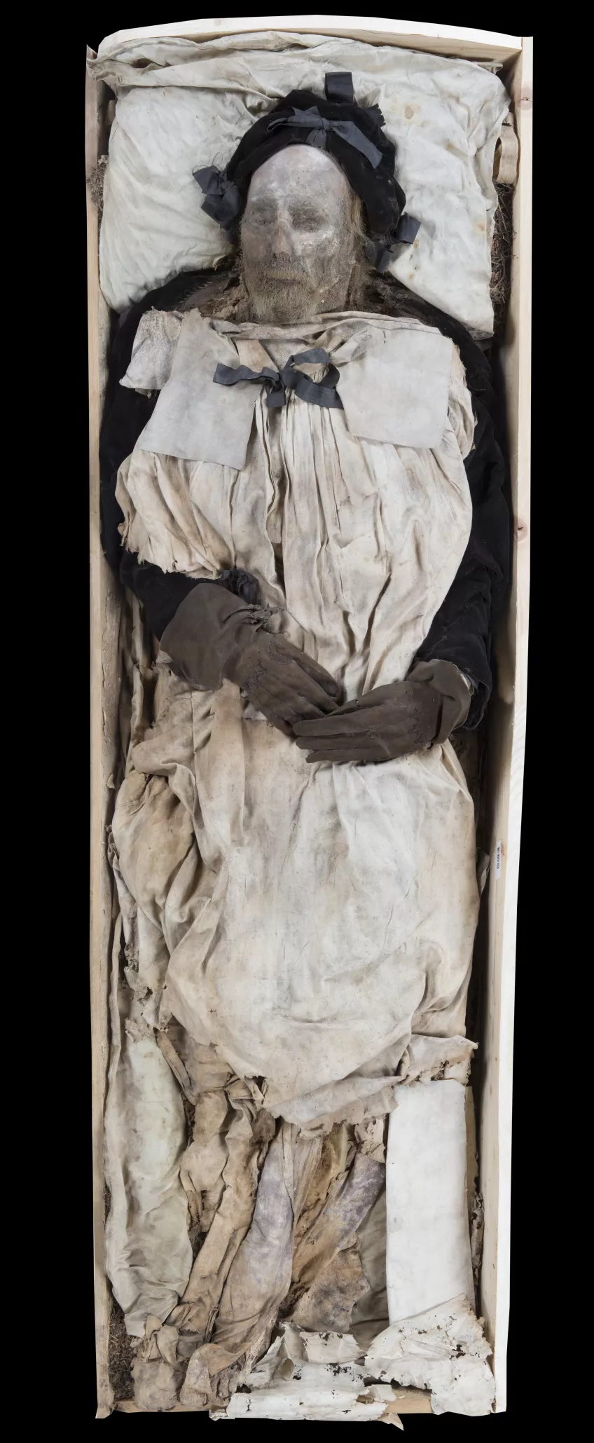 Peder Winstrup in his coffin