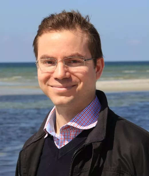 Portrait of researcher Erik Wahlén