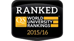 QS World University Rankings Badge 2015/16