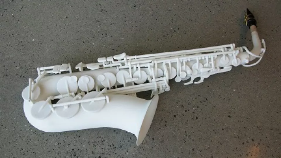 The worlds first 3D printed saxophone