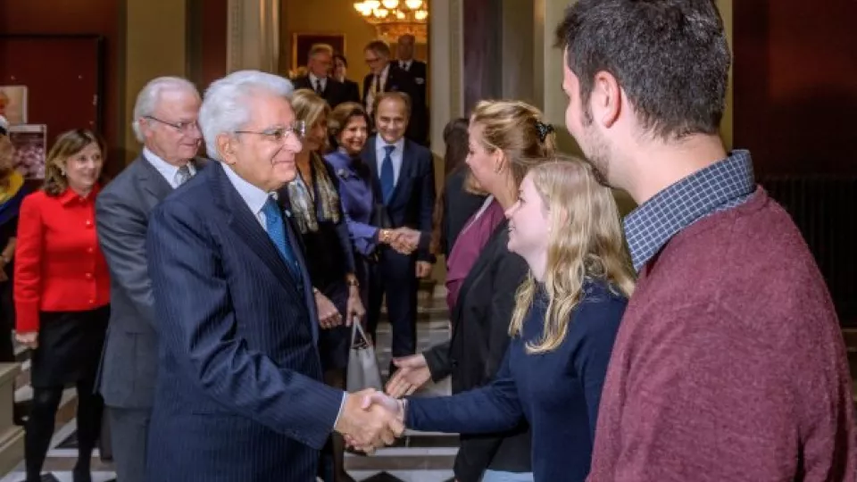 His Excellency Sergio Mattarella, President of Italy visits Lund (Photo: Kennet Ruona)