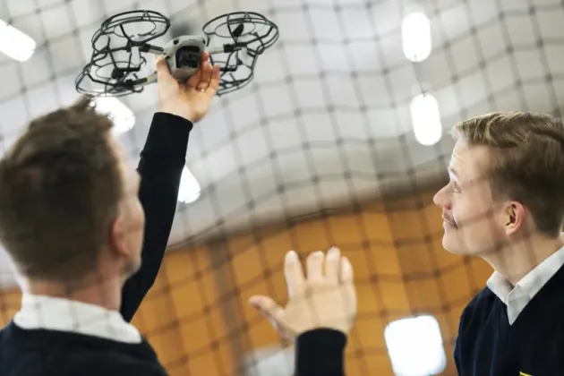 Education at the School of Aviation (Photo: Johan Persson)