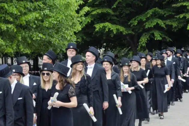 Doctoral procession 