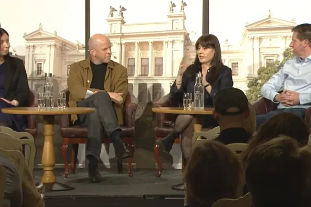 The panel: Tabita Rosendal, Martin Gelin, Maria Georgieva and Ian Manners.