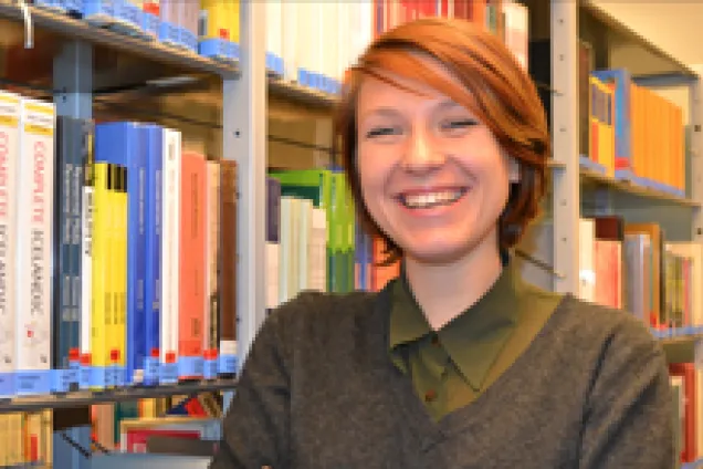 Agne, student at the Media and Communication programme