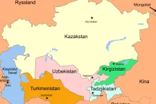 Map Central Asia
