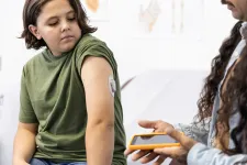 A boy with an insuline pod on his arm. Photo: iStock