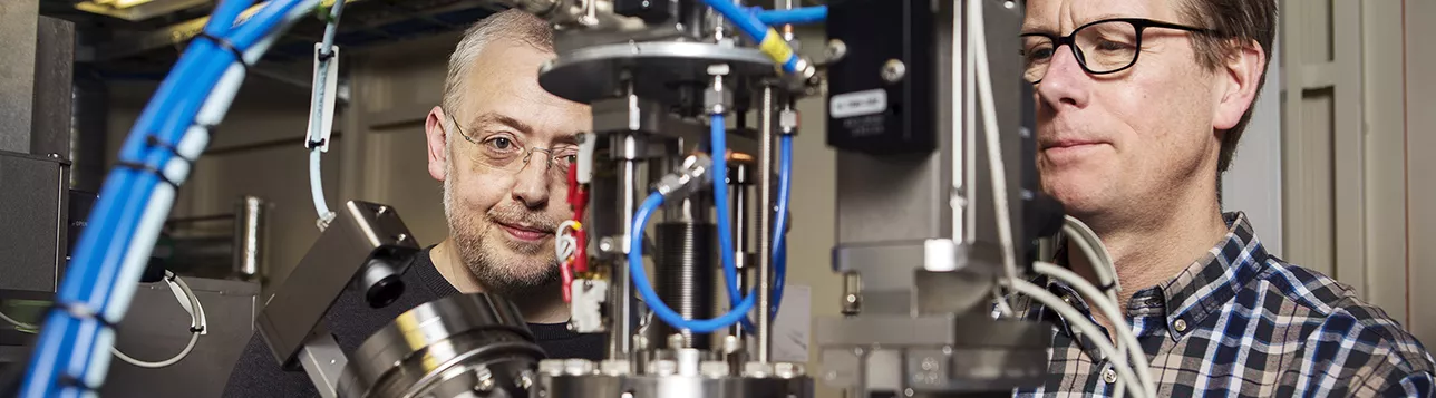 Deployment of the NanoMAX beamline. Photo: Johan Bävman.