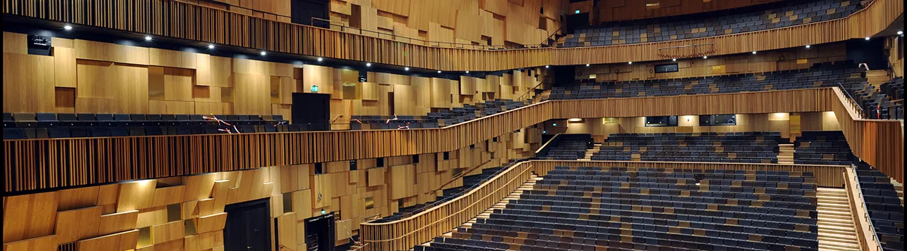 The concert hall at Malmö Live. Photo: Carl Jonsson.