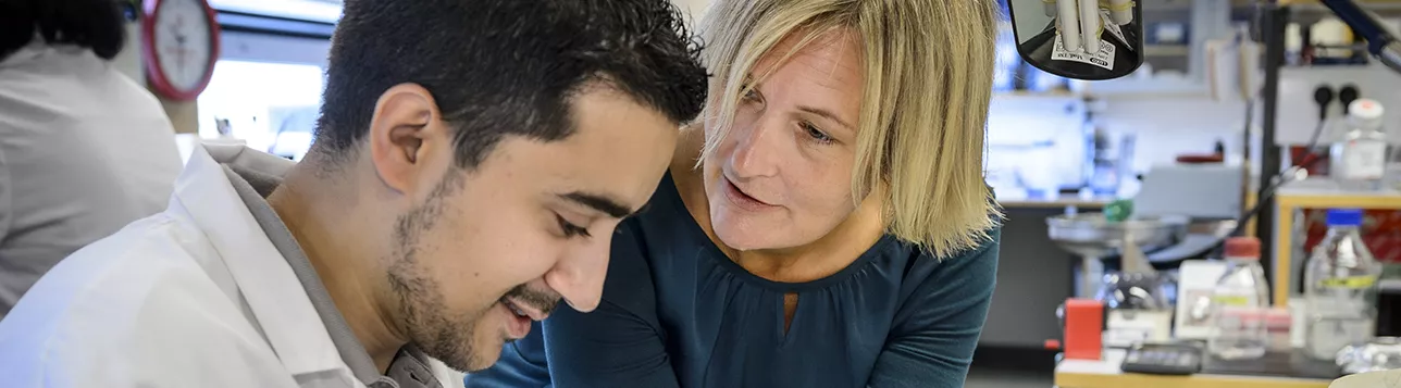 Professor Malin Parmar and researcher Tiago Cardoso. Photo: Kennet Ruona.