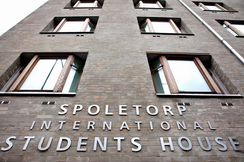 The Spoletorp student accommodation from the outside