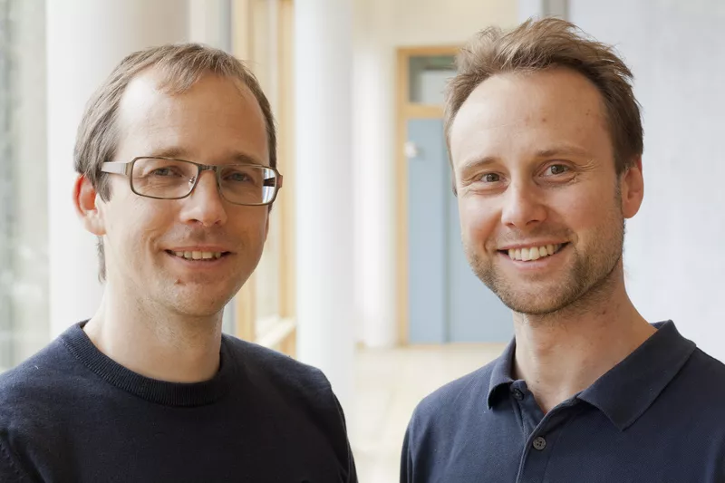 Oskar Hansson and Sebastian Palmqvist (Photo: Björn Martinsson)