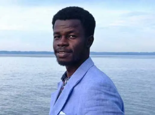 Student ambassador Naphtali. Photo.