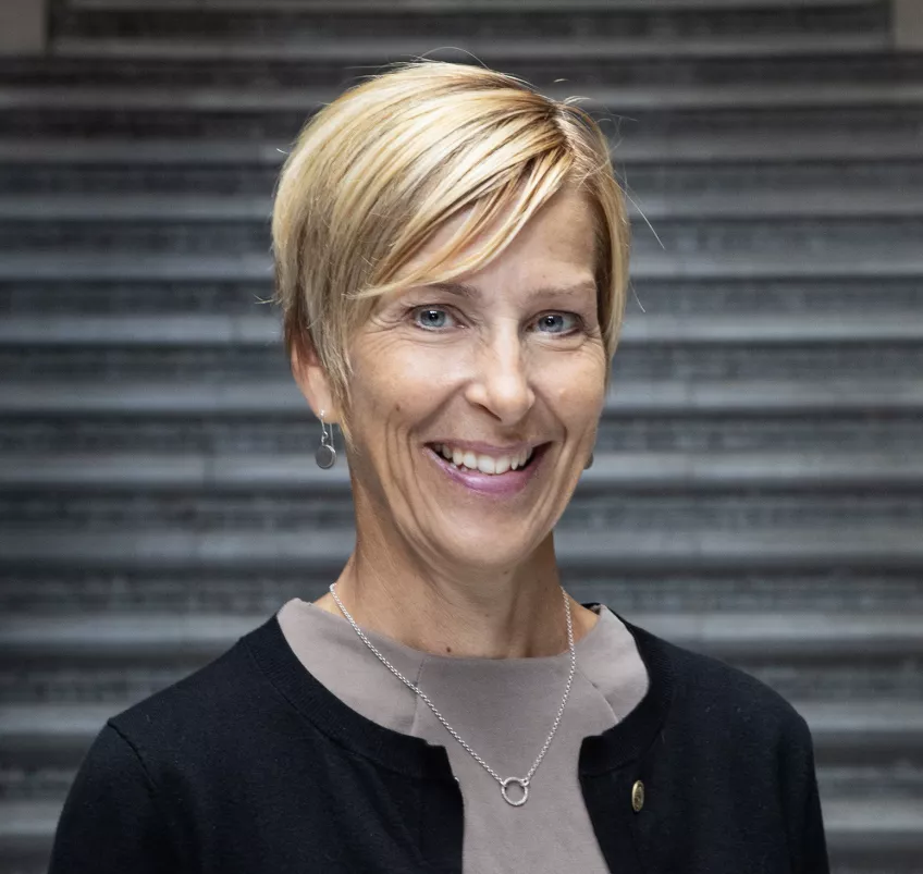Deputy Vice-Chancellor Lena Eskilsson. Photo: Charlotte Carlberg Bärg.