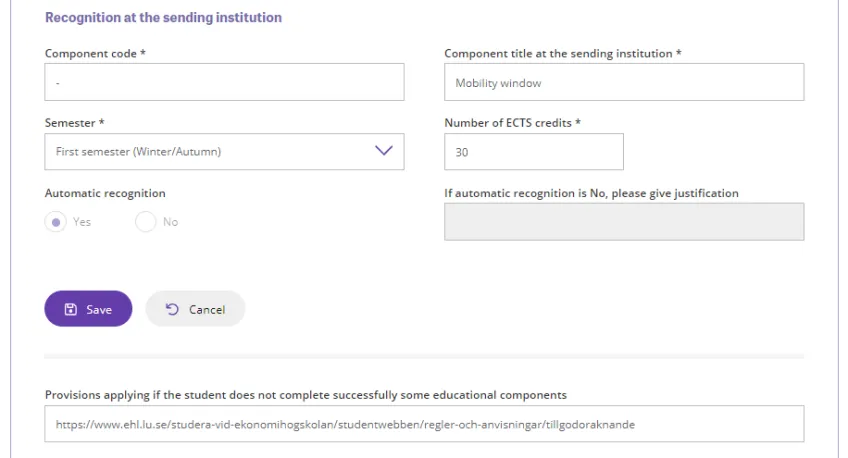 Screenshot from SoleMove - Recognition at sending. Photo