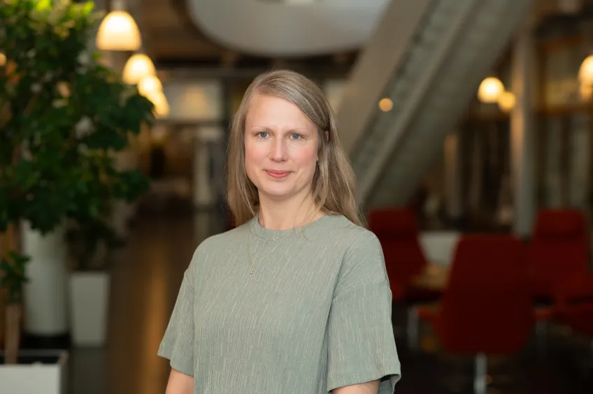 Ida Hjelmér, PhD and laboratory researcher at Lund University and first author of the study. Photo: Tove Smeds 