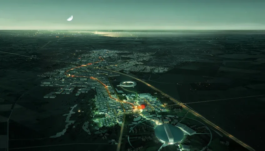 Illustration of Lund Innovation District.