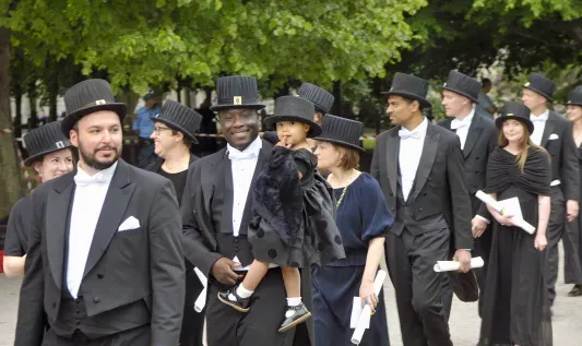 Doctoral procession