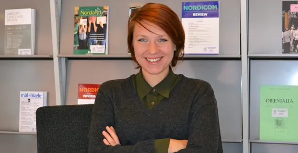 Agne, student at the Media and Communication programme