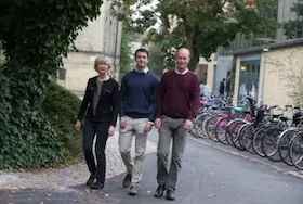 Meet the research team: Eva Torkelson, Kristioffer Holm och Martin Bäckström. Fotograf: Gunnar Menander